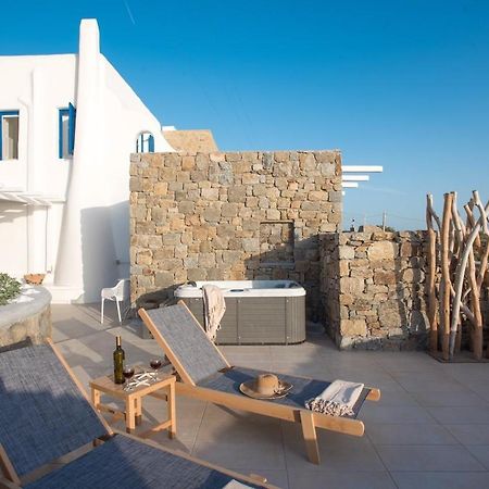 Gorgeous Studio In Cycladic Architecture Overlooking The Aegean Lägenhet Houlakia  Exteriör bild