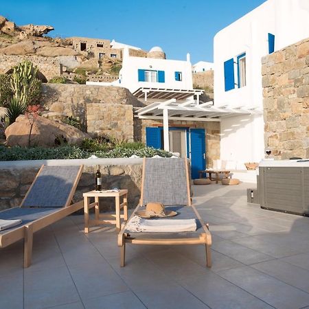 Gorgeous Studio In Cycladic Architecture Overlooking The Aegean Lägenhet Houlakia  Exteriör bild
